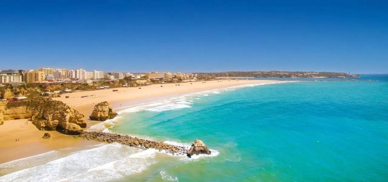 Charming Apartment With Balcony In Portimao, 55 Sqm, Pool View Portugal